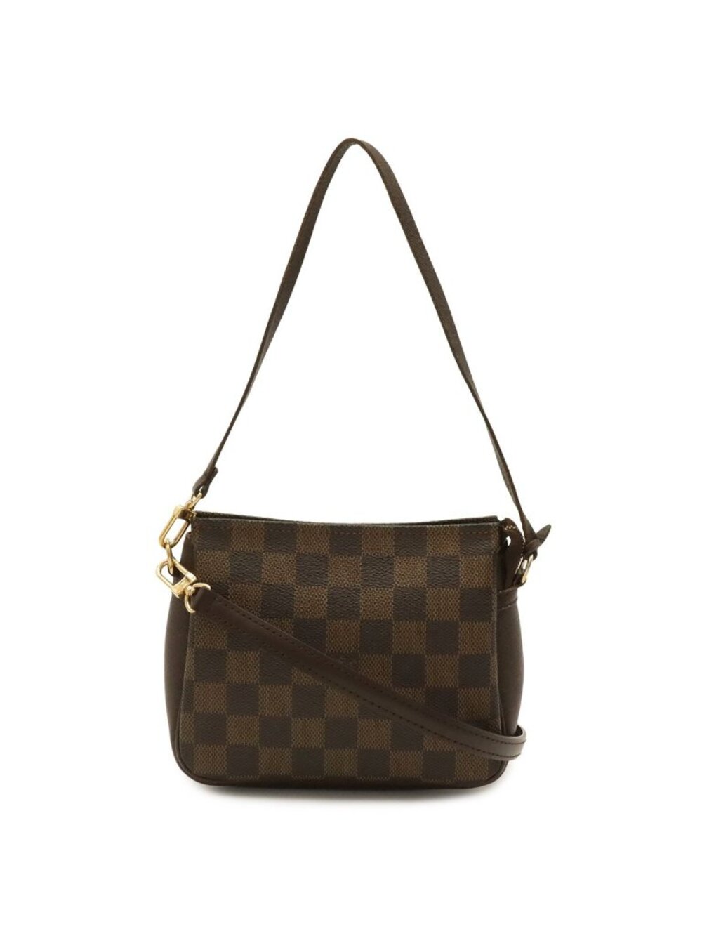 Louis Vuitton Damier Trousse Makeup Pouch 2-Way Shoulder Bag Pochette